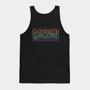 LGBTQ PATTERN AMERICA MENTOR JOHNSON Tank Top